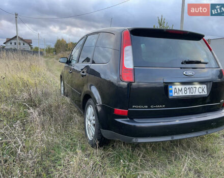 Черный Форд Focus C-Max, объемом двигателя 1.75 л и пробегом 440 тыс. км за 3600 $, фото 6 на Automoto.ua