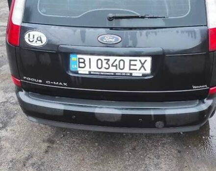 Черный Форд Focus C-Max, объемом двигателя 1.8 л и пробегом 350 тыс. км за 3500 $, фото 2 на Automoto.ua