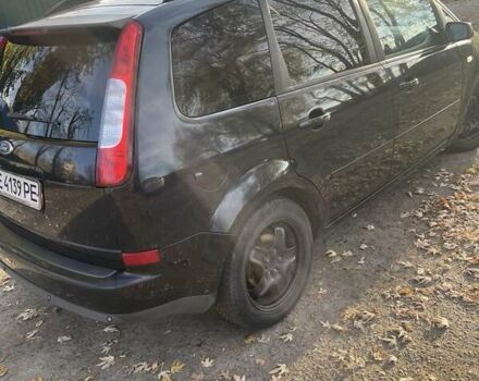 Черный Форд Focus C-Max, объемом двигателя 1.6 л и пробегом 256 тыс. км за 4400 $, фото 2 на Automoto.ua