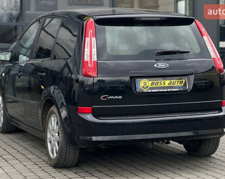 Черный Форд Focus C-Max, объемом двигателя 2 л и пробегом 188 тыс. км за 6500 $, фото 3 на Automoto.ua