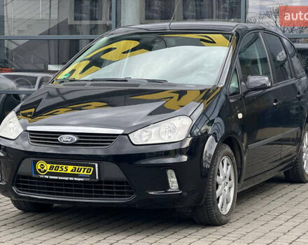 Черный Форд Focus C-Max, объемом двигателя 2 л и пробегом 188 тыс. км за 6500 $, фото 2 на Automoto.ua