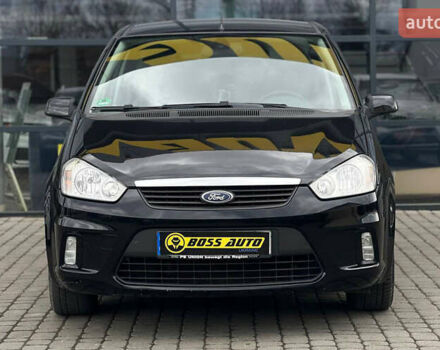 Черный Форд Focus C-Max, объемом двигателя 2 л и пробегом 188 тыс. км за 6500 $, фото 1 на Automoto.ua