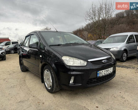 Черный Форд Focus C-Max, объемом двигателя 1.6 л и пробегом 188 тыс. км за 6199 $, фото 1 на Automoto.ua