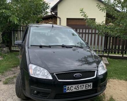 Черный Форд Focus C-Max, объемом двигателя 1.6 л и пробегом 272 тыс. км за 3900 $, фото 1 на Automoto.ua