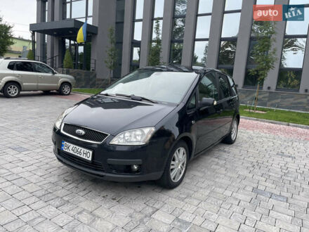 Черный Форд Focus C-Max, объемом двигателя 2 л и пробегом 285 тыс. км за 4450 $, фото 1 на Automoto.ua