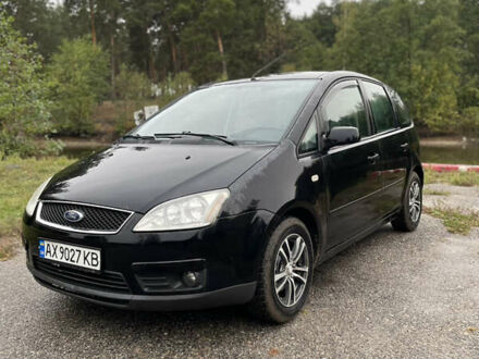 Черный Форд Focus C-Max, объемом двигателя 1.8 л и пробегом 250 тыс. км за 3950 $, фото 1 на Automoto.ua