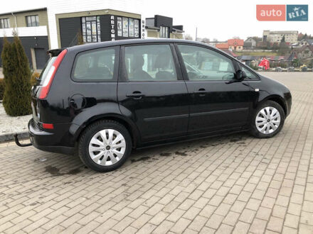 Черный Форд Focus C-Max, объемом двигателя 1.6 л и пробегом 223 тыс. км за 5200 $, фото 1 на Automoto.ua