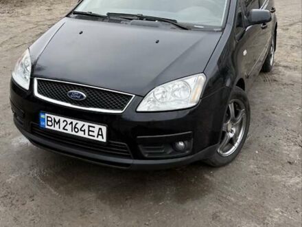Черный Форд Focus C-Max, объемом двигателя 1.6 л и пробегом 266 тыс. км за 4700 $, фото 1 на Automoto.ua