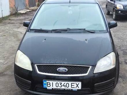 Черный Форд Focus C-Max, объемом двигателя 1.8 л и пробегом 350 тыс. км за 3500 $, фото 1 на Automoto.ua