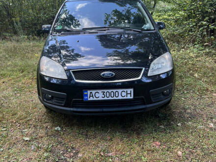 Черный Форд Focus C-Max, объемом двигателя 1.56 л и пробегом 342 тыс. км за 4350 $, фото 1 на Automoto.ua