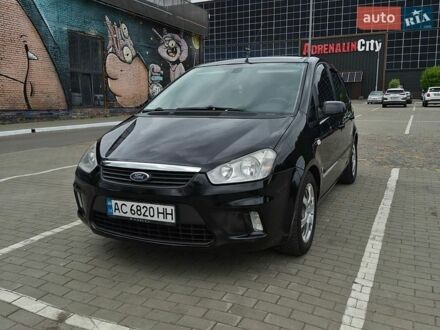 Черный Форд Focus C-Max, объемом двигателя 1.6 л и пробегом 332 тыс. км за 5400 $, фото 1 на Automoto.ua