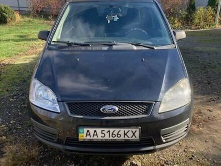 Черный Форд Focus C-Max, объемом двигателя 1.6 л и пробегом 285 тыс. км за 4200 $, фото 1 на Automoto.ua