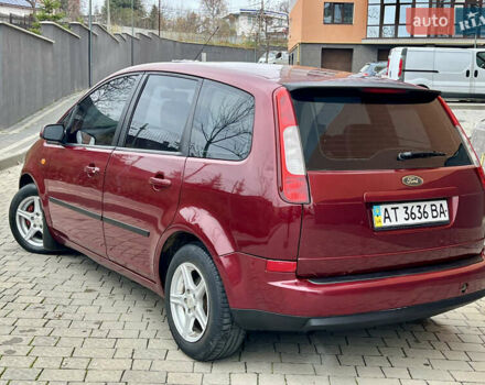 Красный Форд Focus C-Max, объемом двигателя 1.6 л и пробегом 212 тыс. км за 3799 $, фото 5 на Automoto.ua
