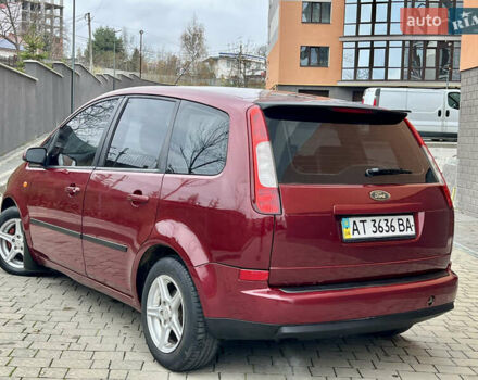 Красный Форд Focus C-Max, объемом двигателя 1.6 л и пробегом 212 тыс. км за 3799 $, фото 4 на Automoto.ua