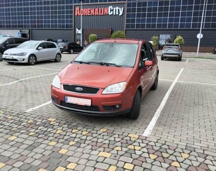 Красный Форд Focus C-Max, объемом двигателя 1.8 л и пробегом 218 тыс. км за 4000 $, фото 4 на Automoto.ua