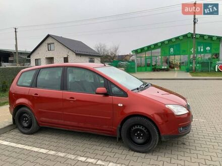 Червоний Форд Focus C-Max, об'ємом двигуна 1.8 л та пробігом 182 тис. км за 6800 $, фото 1 на Automoto.ua