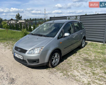 Серый Форд Focus C-Max, объемом двигателя 1.8 л и пробегом 280 тыс. км за 4300 $, фото 1 на Automoto.ua