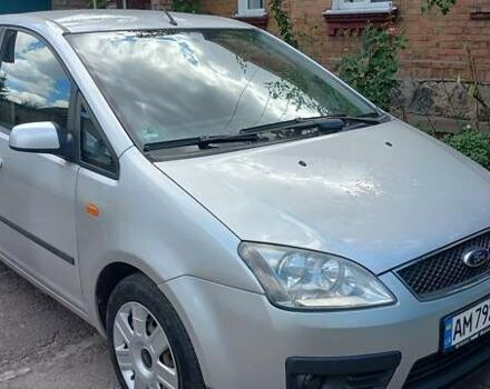 Серый Форд Focus C-Max, объемом двигателя 1.6 л и пробегом 172 тыс. км за 4888 $, фото 1 на Automoto.ua