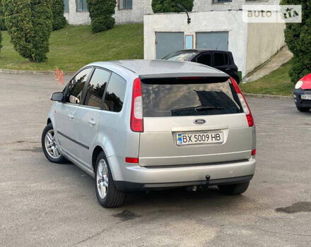 Серый Форд Focus C-Max, объемом двигателя 1.6 л и пробегом 287 тыс. км за 4100 $, фото 9 на Automoto.ua