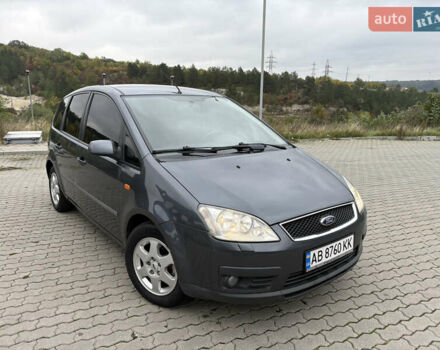 Серый Форд Focus C-Max, объемом двигателя 1.8 л и пробегом 276 тыс. км за 4350 $, фото 2 на Automoto.ua