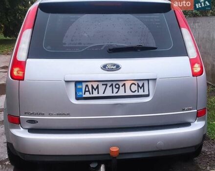 Серый Форд Focus C-Max, объемом двигателя 1.56 л и пробегом 320 тыс. км за 4600 $, фото 6 на Automoto.ua