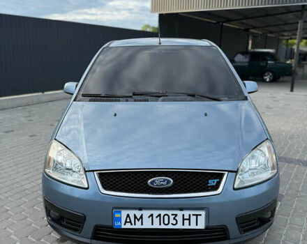 Серый Форд Focus C-Max, объемом двигателя 1.8 л и пробегом 320 тыс. км за 4400 $, фото 2 на Automoto.ua