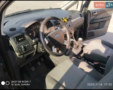 Серый Форд Focus C-Max, объемом двигателя 1.8 л и пробегом 300 тыс. км за 4300 $, фото 5 на Automoto.ua