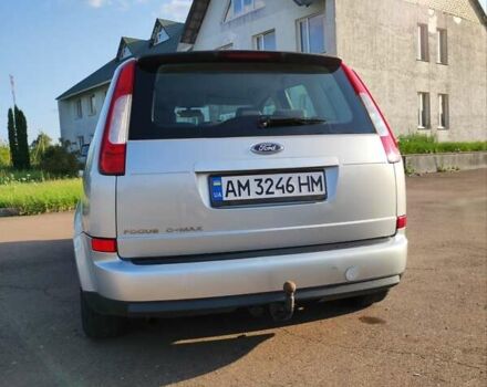 Серый Форд Focus C-Max, объемом двигателя 1.6 л и пробегом 203 тыс. км за 4650 $, фото 9 на Automoto.ua