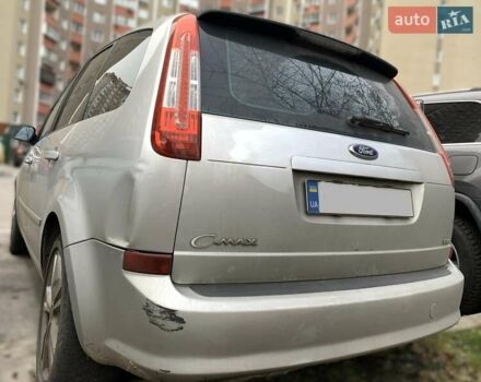 Серый Форд Focus C-Max, объемом двигателя 1.6 л и пробегом 420 тыс. км за 7000 $, фото 11 на Automoto.ua