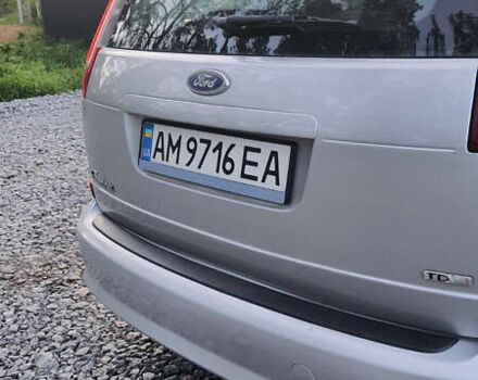 Серый Форд Focus C-Max, объемом двигателя 1.56 л и пробегом 265 тыс. км за 4300 $, фото 4 на Automoto.ua