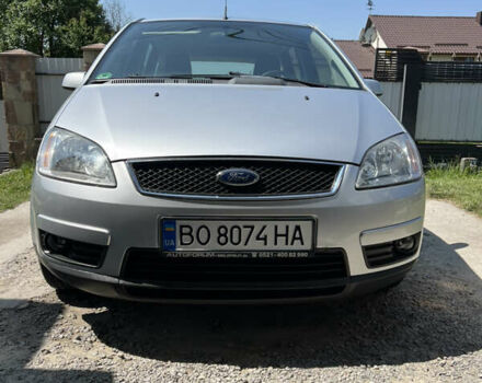 Серый Форд Focus C-Max, объемом двигателя 1.6 л и пробегом 196 тыс. км за 5900 $, фото 1 на Automoto.ua