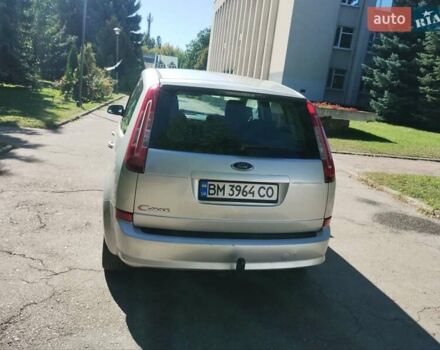 Серый Форд Focus C-Max, объемом двигателя 1.6 л и пробегом 190 тыс. км за 5500 $, фото 4 на Automoto.ua