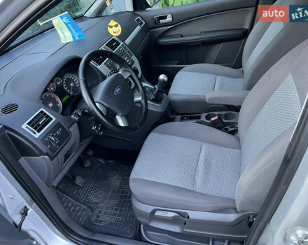 Серый Форд Focus C-Max, объемом двигателя 1.8 л и пробегом 201 тыс. км за 4950 $, фото 11 на Automoto.ua