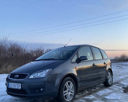 Серый Форд Focus C-Max, объемом двигателя 1.6 л и пробегом 240 тыс. км за 4800 $, фото 2 на Automoto.ua