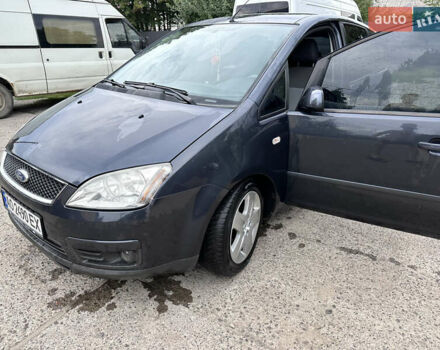 Серый Форд Focus C-Max, объемом двигателя 1.6 л и пробегом 176 тыс. км за 4200 $, фото 5 на Automoto.ua