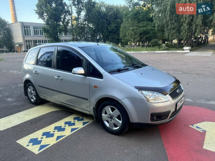 Серый Форд Focus C-Max, объемом двигателя 1.8 л и пробегом 344 тыс. км за 3699 $, фото 1 на Automoto.ua