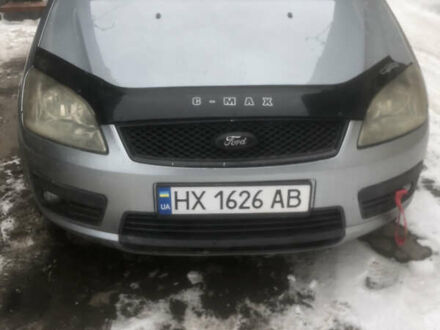 Серый Форд Focus C-Max, объемом двигателя 2 л и пробегом 300 тыс. км за 4100 $, фото 1 на Automoto.ua