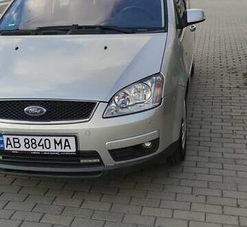 Серый Форд Focus C-Max, объемом двигателя 1.8 л и пробегом 147 тыс. км за 5100 $, фото 1 на Automoto.ua