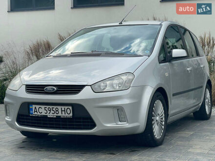 Серый Форд Focus C-Max, объемом двигателя 1.56 л и пробегом 280 тыс. км за 4500 $, фото 1 на Automoto.ua