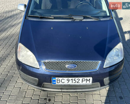 Синий Форд Focus C-Max, объемом двигателя 1.6 л и пробегом 222 тыс. км за 4500 $, фото 4 на Automoto.ua