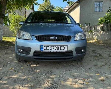 Синий Форд Focus C-Max, объемом двигателя 2 л и пробегом 320 тыс. км за 4200 $, фото 3 на Automoto.ua