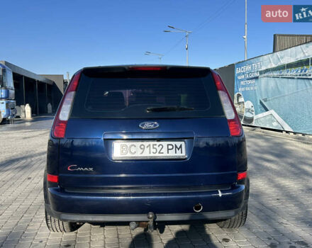 Синий Форд Focus C-Max, объемом двигателя 1.6 л и пробегом 222 тыс. км за 4500 $, фото 3 на Automoto.ua
