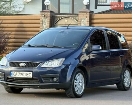 Синий Форд Focus C-Max, объемом двигателя 2 л и пробегом 260 тыс. км за 3300 $, фото 4 на Automoto.ua
