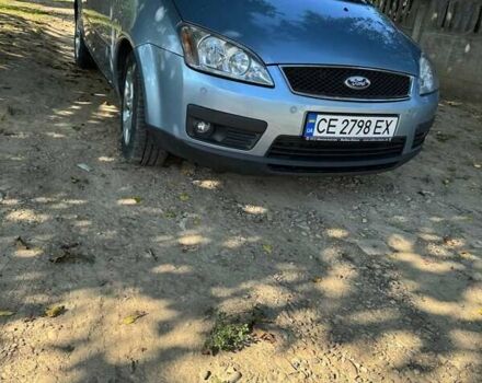 Синий Форд Focus C-Max, объемом двигателя 2 л и пробегом 320 тыс. км за 4200 $, фото 1 на Automoto.ua