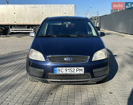 Синий Форд Focus C-Max, объемом двигателя 1.6 л и пробегом 222 тыс. км за 4500 $, фото 2 на Automoto.ua