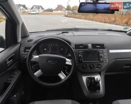Синий Форд Focus C-Max, объемом двигателя 1.6 л и пробегом 176 тыс. км за 4450 $, фото 5 на Automoto.ua