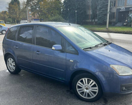 Синий Форд Focus C-Max, объемом двигателя 2 л и пробегом 297 тыс. км за 4400 $, фото 3 на Automoto.ua