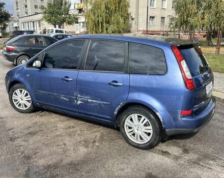 Синий Форд Focus C-Max, объемом двигателя 2 л и пробегом 297 тыс. км за 4400 $, фото 5 на Automoto.ua