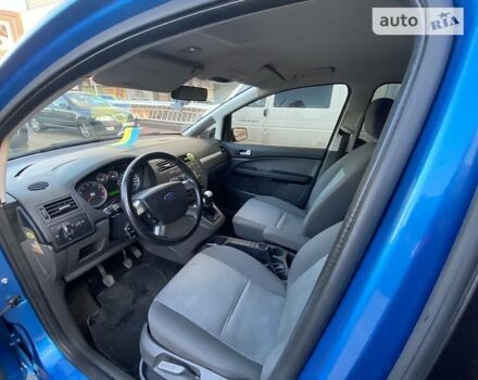 Синий Форд Focus C-Max, объемом двигателя 1.6 л и пробегом 208 тыс. км за 4600 $, фото 13 на Automoto.ua