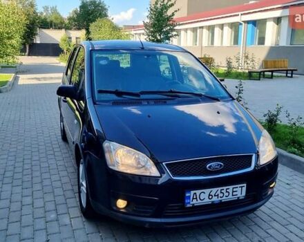Синий Форд Focus C-Max, объемом двигателя 1.8 л и пробегом 217 тыс. км за 3850 $, фото 2 на Automoto.ua